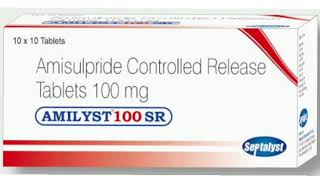 AMILYST 100 SR Tablets Amisulpride Controlled Release Tablets 100 mg [upl. by Neelasor338]