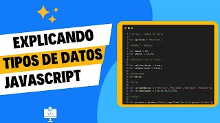 Tipos de Datos en JavaScript  Curso QA Automation [upl. by Ennairek258]