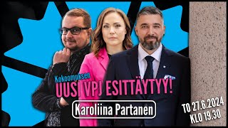 ðŸ”´Karovisio 62  Karoliina Partanen ja rajaturvallisuuslaki  Kokoomuksen uusi VPJ lauteilla [upl. by Nitnilc]