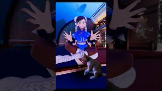 ChunLi pets a Kitty Cat vrchat [upl. by Chan]