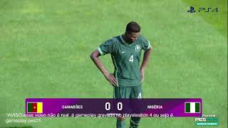 PES21 Guinea Bissau vs Nigeria [upl. by Odnanref]