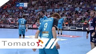 EHF CHAMPIONS LEAGUE 201314 LAST 16 METALURG  KIF KOLDING [upl. by Llehsem]