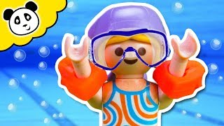 Bob der Bademeister  Die Kita Kinder lernen Schwimmen  Playmobil Film [upl. by Tloc]