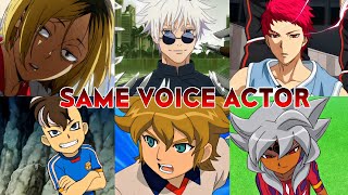 INAZUMA ELEVEN Characters Japanese Voice Actors In Other Anime Part 2 [upl. by Armalda]