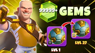 How many GEMS do you need to max out Spiky Ball equipment Clash of Clans [upl. by Mccallion405]