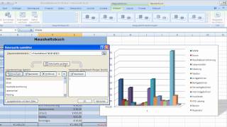 Excel für Einsteiger  Teil 6 Diagramm einfügen und formatieren [upl. by Askari31]