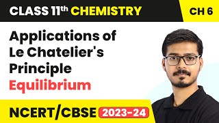 Applications of Le Chateliers Principle  Equilibrium  Class 11 Chemistry Chapter 6  NCERTCBSE [upl. by Llednew]