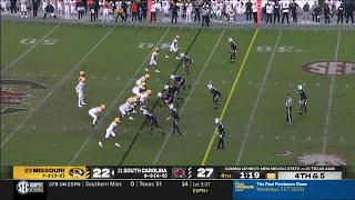 Missouri vs South Carolina Exciting Ending  2024 College Football [upl. by Clougher]