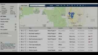 Toodledo Intro Tutorial 3  Folders Context Goals and Locations [upl. by Afnin]