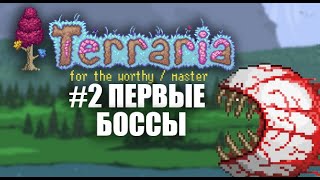 ГЛАЗ КТУЛХУ КОРОЛЬ СЛИЗНЕЙ  КООП  FOR THE WORTHY  MASTER  TERRARIA [upl. by Nyladam602]