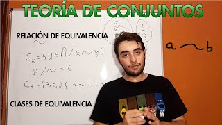 RELACIÓN DE EQUIVALENCIA CLASES DE EQUIVALENCIA Y CONJUNTO COCIENTE  TEORÍA DE CONJUNTOS [upl. by Sirdna]