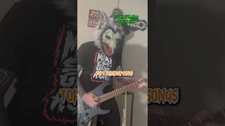 TOP 5 WEREWOLF SONGS OF ALL TIME werewolf halloween rock metalcore wolf mask costume [upl. by Rianna]