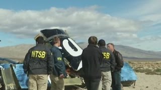 NTSB releases information on Virgin Galactic crash [upl. by Yllas]