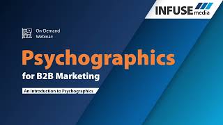 Psychographics Webinar Psychographic Segmentation B2B Marketing Strategies [upl. by Taber857]