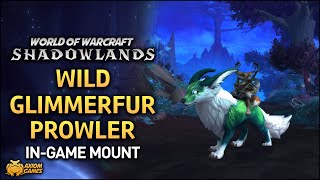 WoW Shadowlands  Wild Glimmerfur Prowler Mount [upl. by Ellenyl]