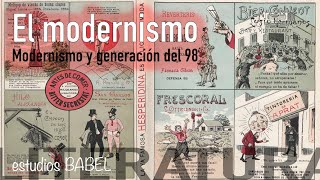 El Modernismo Modernismo y generación del 98 [upl. by Enimzaj]