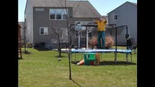 Fat Man On Trampoline and House Safety [upl. by Slein]