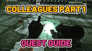 Colleagues Part 1 Quest Guide  Shoreline  Escape from Tarkov escapefromtarkov tarkov [upl. by O'Dell]