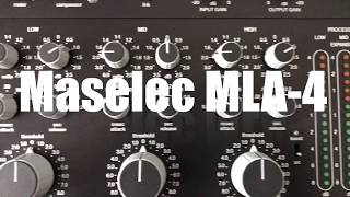 Maselec MLA4 vs Acoustica Audio Part 1 [upl. by Jasen]