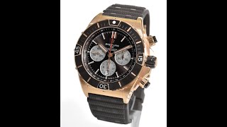 Breitling Super Chronomat 18 ct Rotgold B01 FM16743 [upl. by Edrei]