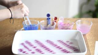 How to Marbling with Acrylic Paint [upl. by Sherburn]