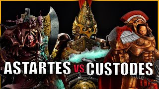 Top 5 Space Marines Who Could BEAT a Custodes  Warhammer 40k Lore [upl. by Lrac]