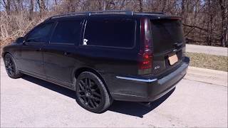 Volvo V70 25T Custom Exhaust Overview [upl. by Corly84]