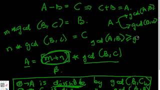 How to prove the Euclids Algorithm  GCD [upl. by Assadah]