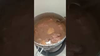 How To Cook The Perfect Giant Pigtail Soup with BeanPork Recipeshortsporkporkrecipe [upl. by Ettenowtna459]