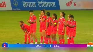 nepal vs india football penalty II PENALTY SHOOTOUT II SAFF WOMENS CHAMPIONSHIP SEMIFINAL [upl. by Mukul]