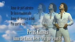 Pecos Kanvas  Amor De Tantas Veces  Por Qué Te Vas   1980 [upl. by Socrates]