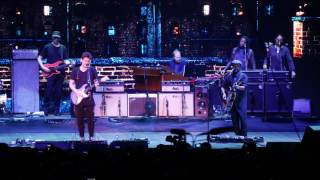 John Mayer  Waiting On the World to Change Steve Jordan Drums Intro 4K Live 2017 [upl. by Nimad]