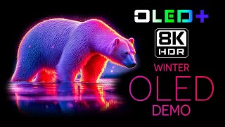 BEST OLED TEST  Nature in Winter in 8K HDR  Dolby Vision™ [upl. by Roosevelt461]