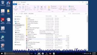 Windows 10 Tutorial Creating a New Folder Microsoft Training [upl. by Eelam]