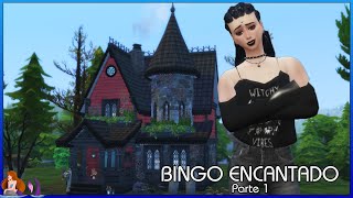 Sims 4 Especial Halloween🎃  Bingo Encantado Parte1 [upl. by Dust593]