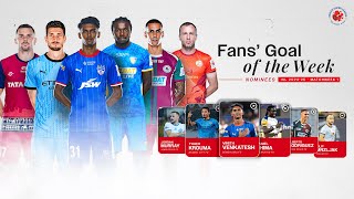 Fans Goal of the Week  Matchweek 1  ISL 202425 [upl. by Margaretta529]