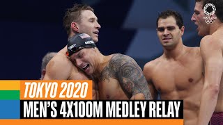 Swimming Mens 4x100m Medley Relay Final  Tokyo 2020 Replays [upl. by Osnerol]