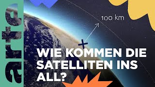 Wie werden Satelliten und Teleskope ins Weltall geschickt Das Universum 55  ARTE Family [upl. by Seed]