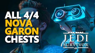 All Nova Garon Chests Star Wars Jedi Survivor [upl. by Suhcnip954]