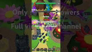 TDS solo fallen using only support towers [upl. by Gardie634]