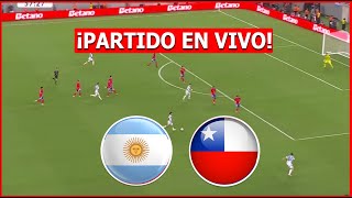 🔴 ARGENTINA vs CHILE EN VIVO 🔴 EN VIVO ELIMINATORIAS SUDAMERICANA 2024 🏆 [upl. by Ayotac]