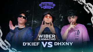 DKIEF VS WIBER KAMACHO VS DHXNY  Batalla De Tracks [upl. by Rekyr649]