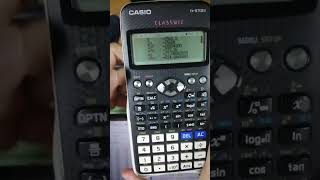 Calculate Standard Deviation with Casio ClassWiz Calculator [upl. by Lodovico60]