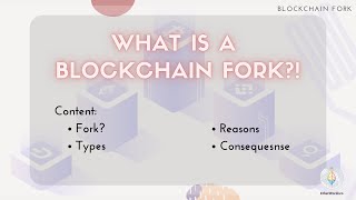 What is a Blockchain Fork  Types Reasons amp Consequences of Using a Fork  hardfork blockchain [upl. by Eenar]