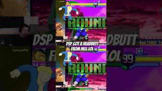 DSP Headbutt From Hell streetfighter salty stress funn fgc funny lol gaming rage [upl. by Louanna]