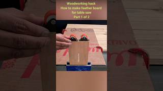 How to make feather board for table saw part 1 of 2 woodworkingtoolguide woodworkinghacks [upl. by Burke]