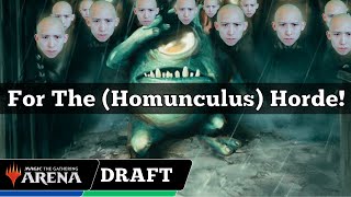 For The Homunculus Horde  MTG Foundations Draft  MTG Arena [upl. by Steere]