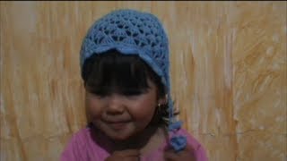 Como Tejer Un Gorro en Crochet para niña [upl. by Barbi388]