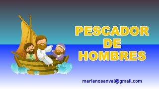 PESCADOR DE HOMBRES VERSION KARAOKE CON VOZ GUIA KARAOKE KIDS [upl. by Enirehs837]