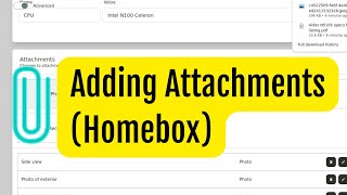 Adding Attachments To Listings Homebox Inventory [upl. by Haily]